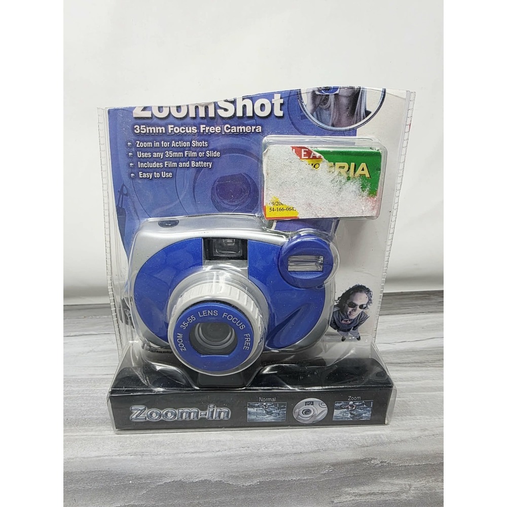 Camera Zoom Shot Sports Gear to Go 35 mm Zoom Shot Focus Free Camera + Film‎